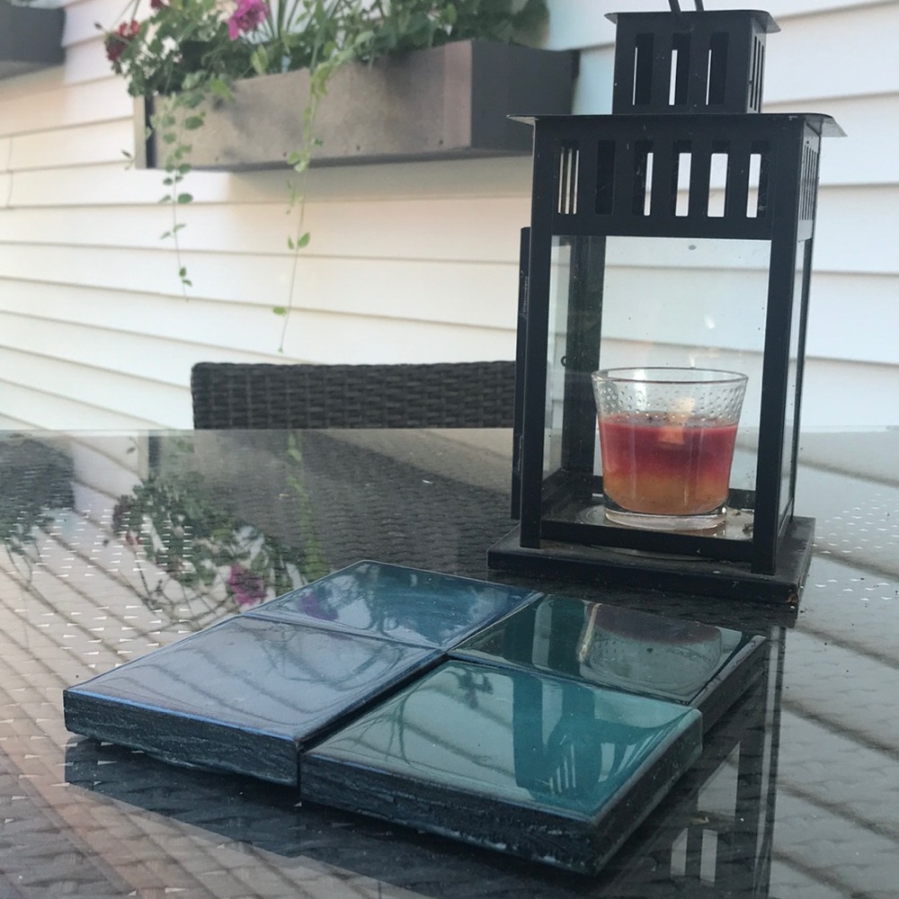 Handmaid Epoxy Outdoor Coasters